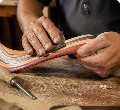 The Art of Making a Boomerang